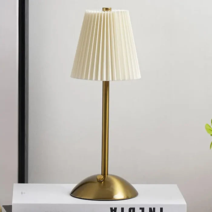 Metal Brass Crystal Table Lamp Best Quality Rechargeable
