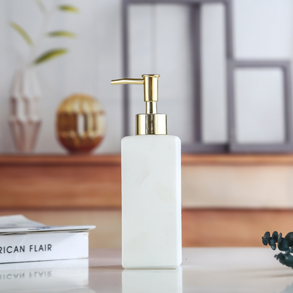 Soap Pump Dispenser Set Glass Material