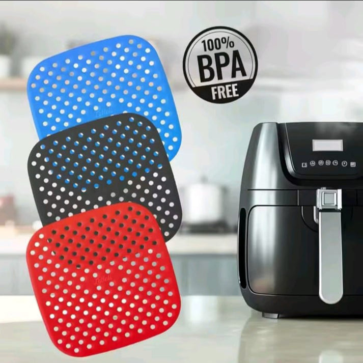Reusable Non-Stick Air Fryer Silicone Mat