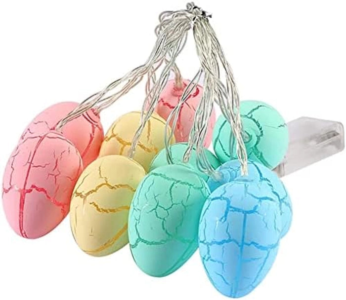 Easter Crackled Egg LED String Lights