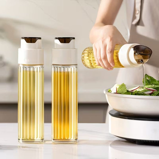 Automatic Glass Oil Dispenser Bottle, Soy Sauce Container