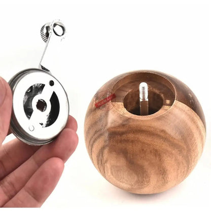 Premium Wooden Pepper & Spice Grinder Hand Crank Seasoning Mill