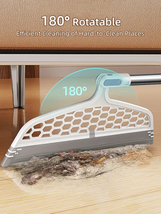 180° Rotatable Silicone Magic Broom Squeegee