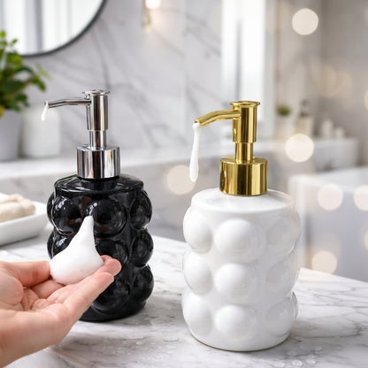Bubble Glass Soap Pump Dispenser