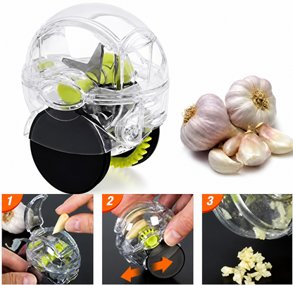 Mini Wheel Garlic Crusher