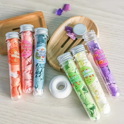 Travel Disposable Paper Soap Flakes for Hand Wash