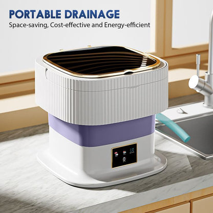 11 L Compact Foldable Mini Washing Machine