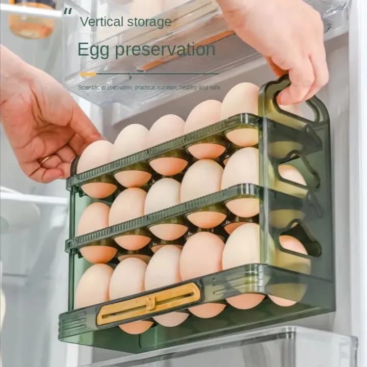 3 Layer Egg Storage Organizer