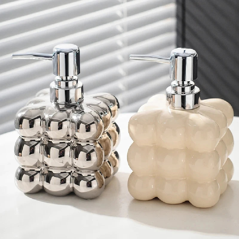 Luxury Soap Dispenser with Playful Design for Bathroom and Kitchen