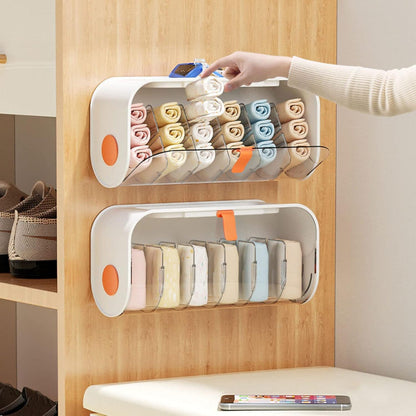 WallMounted Undergarments Storage Organizer