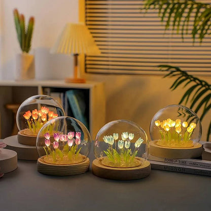 LED Acrylic Tulip Night Lamp
