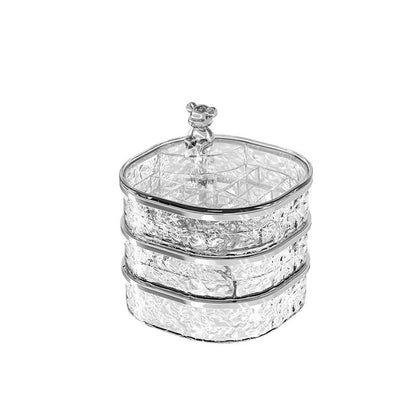 Glacier Style Clear Acrylic Jewelry Organizer