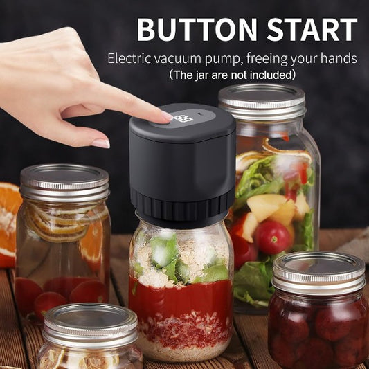 Electric Mason Jar Automatic Vacuum Sealer Kit