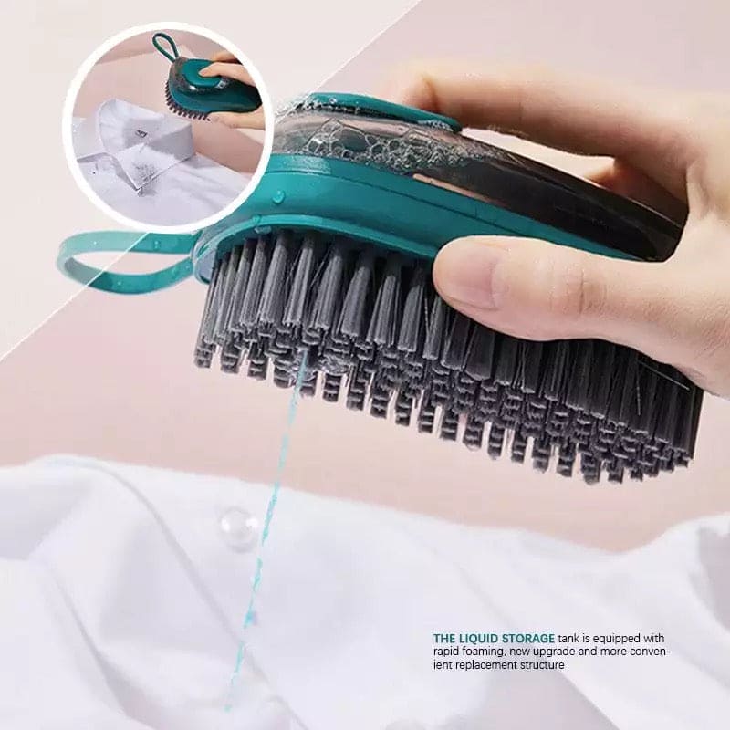 Multifunctional Cleaning Brush With automatic Liquid Soap Dispenser
