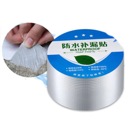 Aluminum Foil Butyl Rubber Tape (Water And Leakproof)