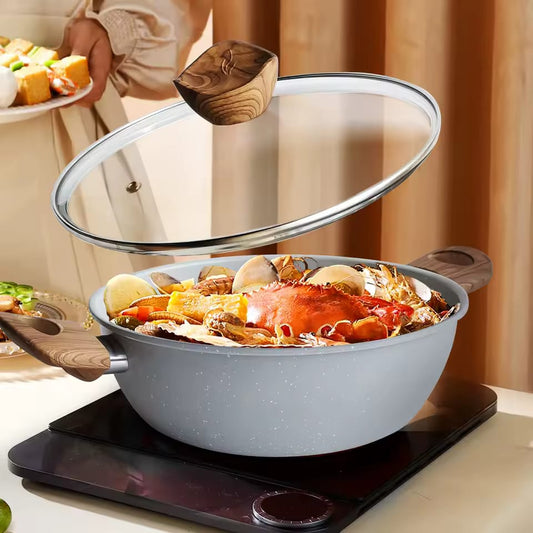 Synmore Granite Coating Non-Stick Cooking Pot