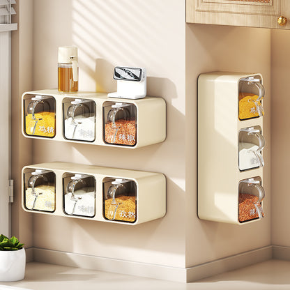 Wall Mounted Seasoning Spices Box