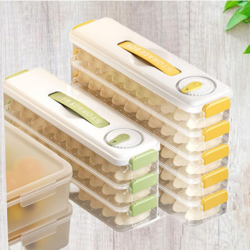 3 Layer Multipurpose & Dumplings Storage Box