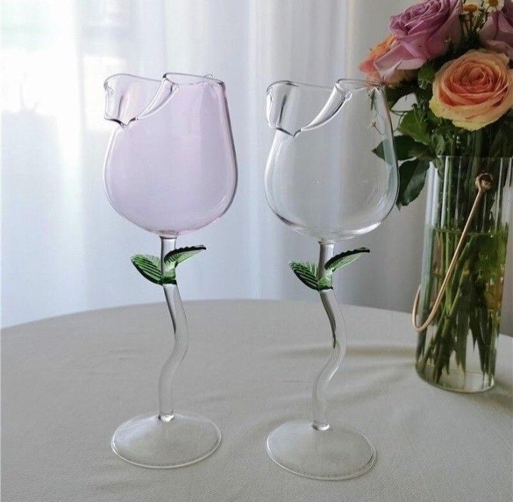Luxury Rose Glass