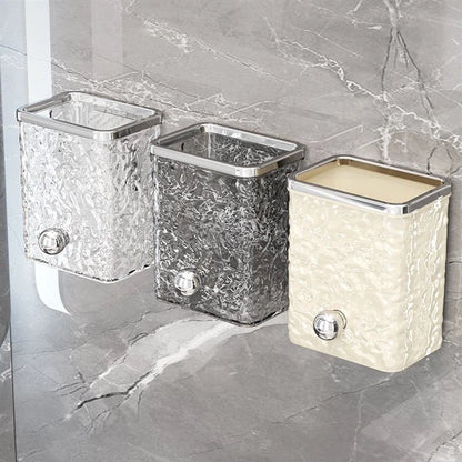 Luxurious Style Wall Mounted Toiletries Storage Holder