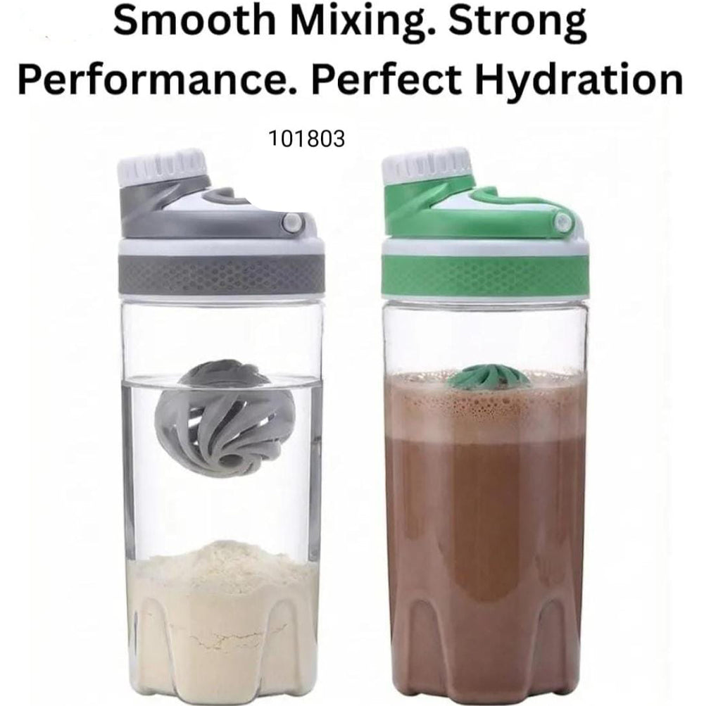 Portable Mixing Shaker Bottle