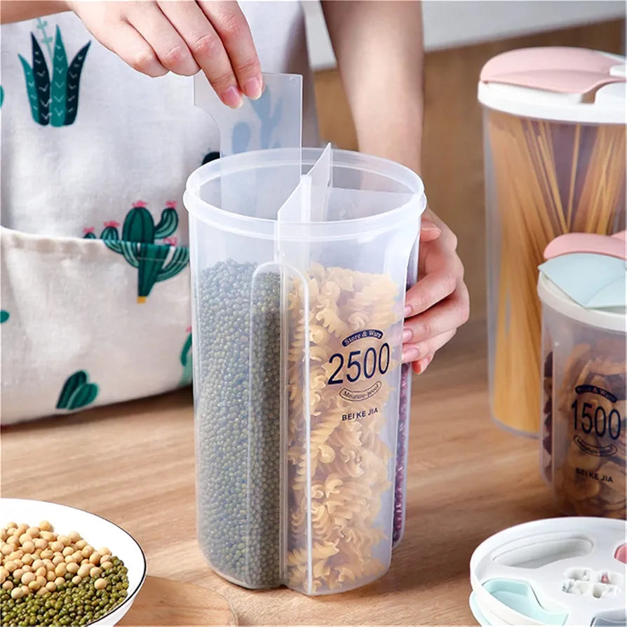4 Grid Food Storage Container