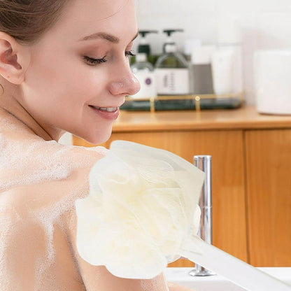 2 In 1 Bath Brush Long Handle