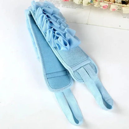 Portable Bath Towel Body Cleaning Dual Sided Bath Belt