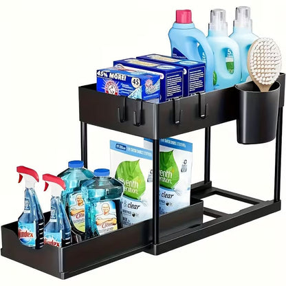 2 Tier Under Sink Organizer Rack
