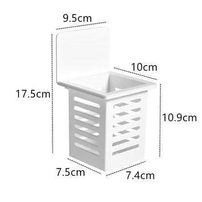 Wall Mounted Kitchen Cutlery Organizer Plastic