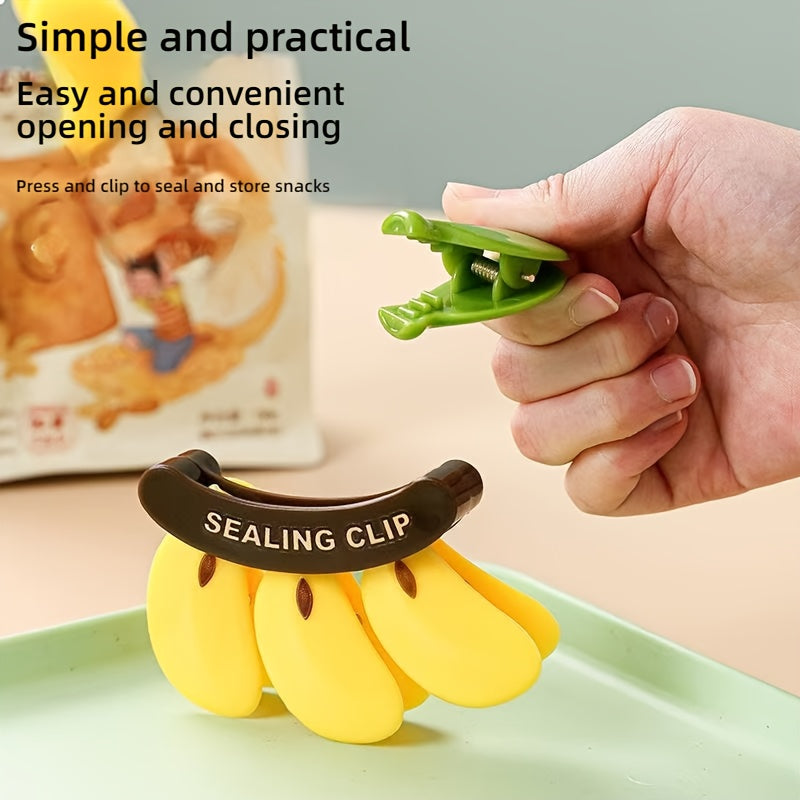 Banana Shaped Magnetic Food Sealing Clips