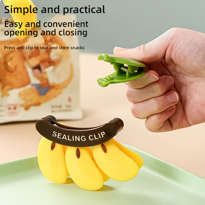 Banana Shaped Magnetic Food Sealing Clips