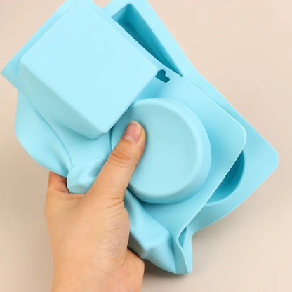 6-Cavity Tropical Leaf Silicone Mold Used For DIY Soap