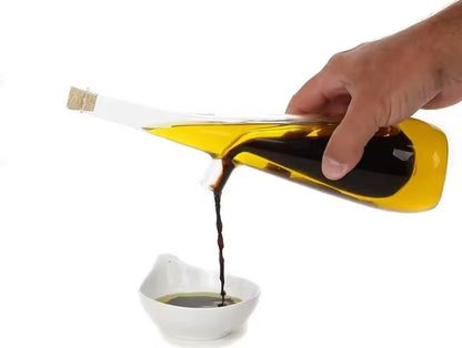 2-in-1 glass Olive Oil And Vinegar Dispenser
