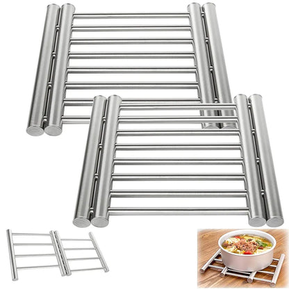 Expendable Stainless Steel Hotpot Stand