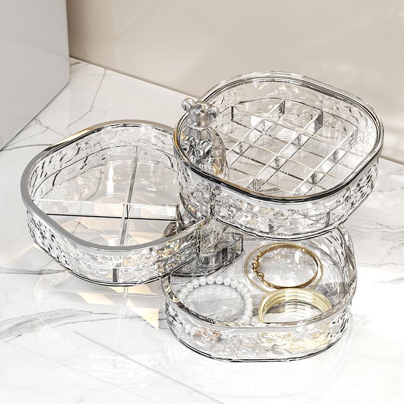 Glacier Style Clear Acrylic Jewelry Organizer