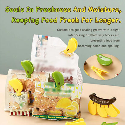 Banana Shaped Magnetic Food Sealing Clips