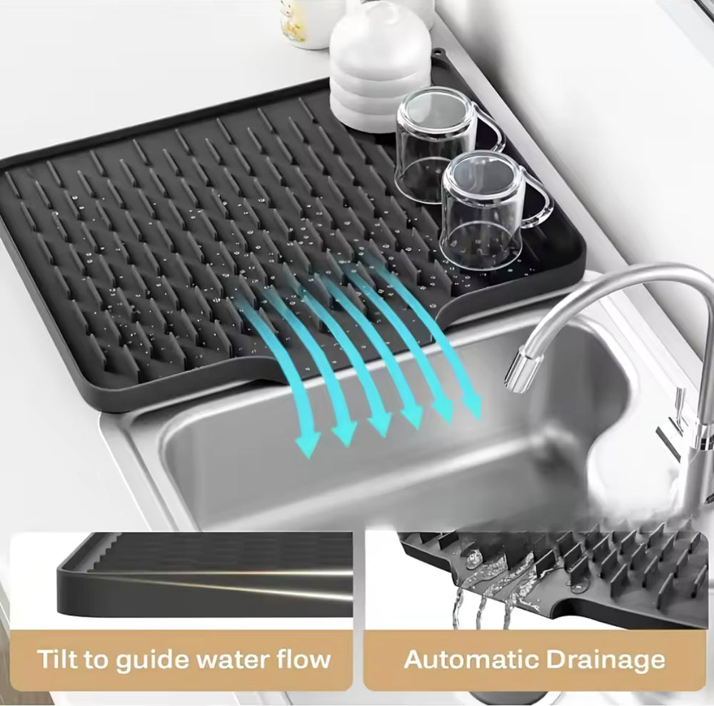 Silicone Anti Slip Kitchen Drain Matt