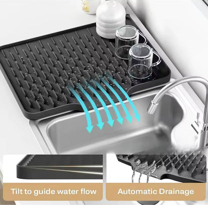 Silicone Anti Slip Kitchen Drain Matt