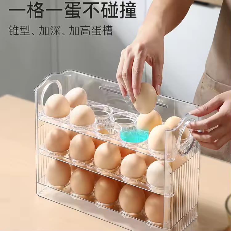 3 Layer Egg Storage Organizer