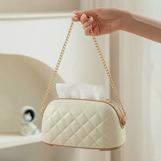 Hand Bag Style Tissue Box, Large Capacity