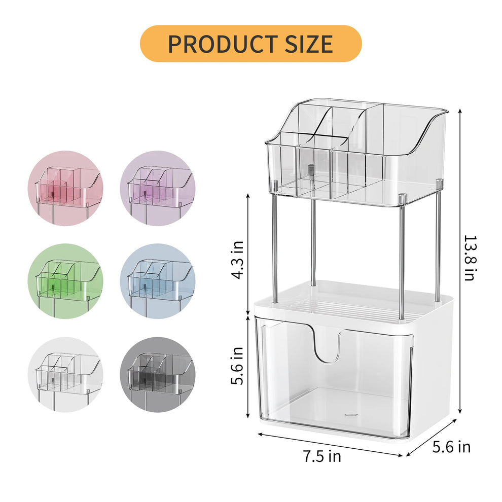 Luxury 3 Tier Cosmetics & Skincare Organizer