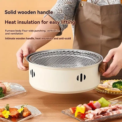 Portable Barbecue Stove with Coal Grill