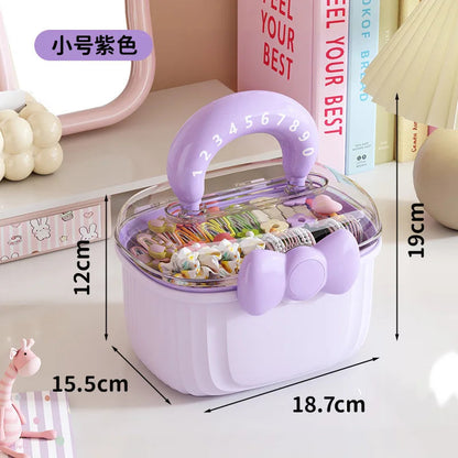 Portable Makeup And Accessories Storage Box