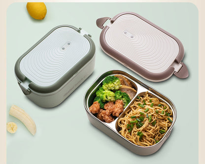 Electric Heated Lunch Box (Stainless Steel)