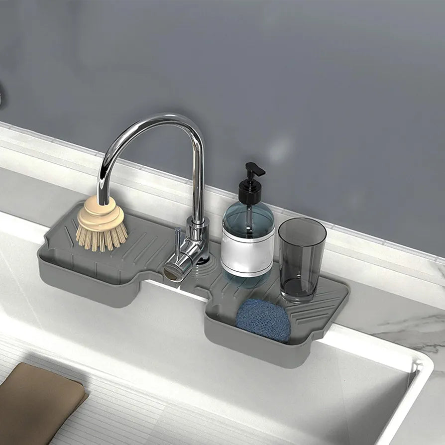 Silicone Sink Matt With Sponge Holder Premium Quality