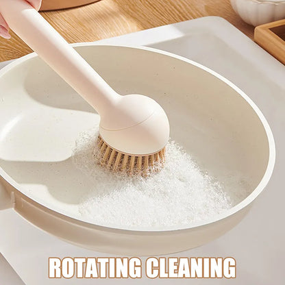Rotatable Dish Washing Brush Long Handle