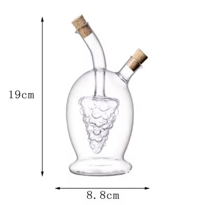 2 in 1 Olive Oil and Vinegar Dispenser Bottle