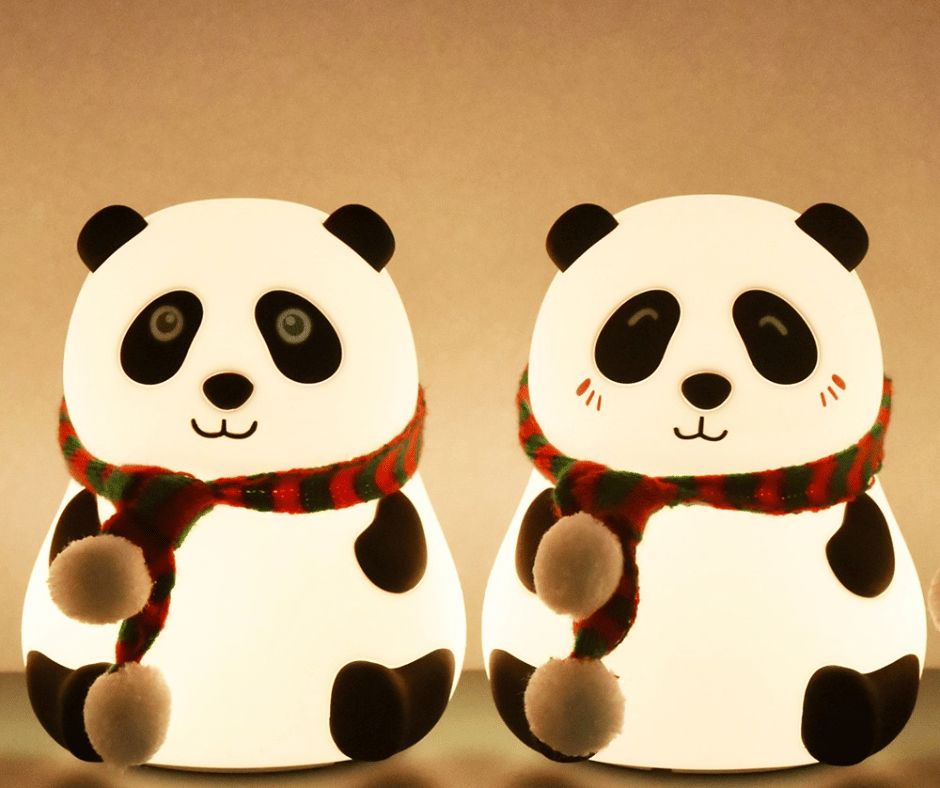 Cute Silicone Panda Lamp Night Light