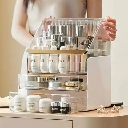 Dustproof Large Capacity Cosmetics Storage Organizer